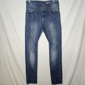 H&M Harem Ladies High Waist Blue Jeans Size 26
